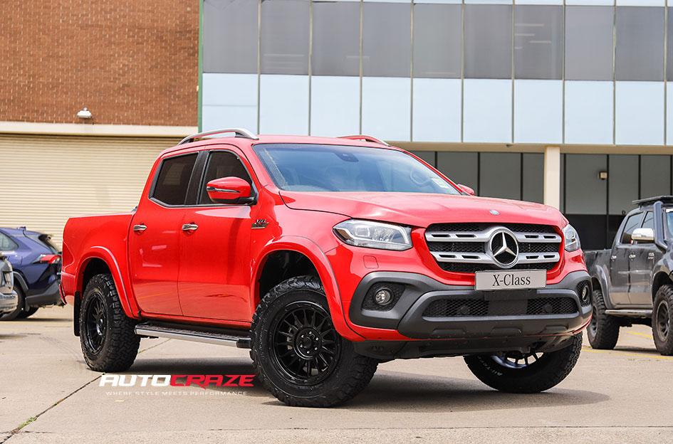 MERCEDES X CLASS IMPACT SATIN BLACK
